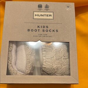 Hunter Kids Boot Socks - Beige